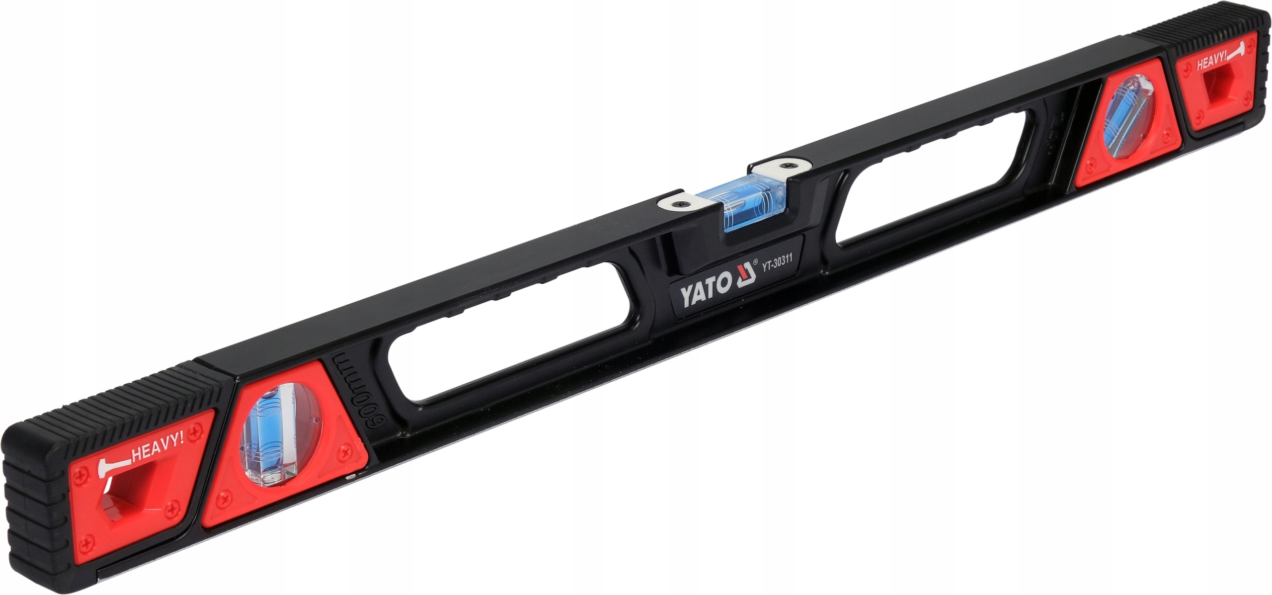 YATO LEVEL MAGNETICKÁ LEVEL 600MM HLINÍKOVÁ VYZTUŽENÁ 5 MAGNETOV